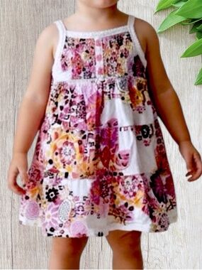 The Children’s Place Girl’s 100% Cotton Summer Dress, Size: 24 Months